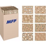 MFP Balící papír vánoční 2x 1mx70cm kraft – Zboží Živě