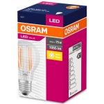 Osram LED žárovka E27 Filament CLA FIL 7,5W 75W teplá bílá 2700K – Hledejceny.cz
