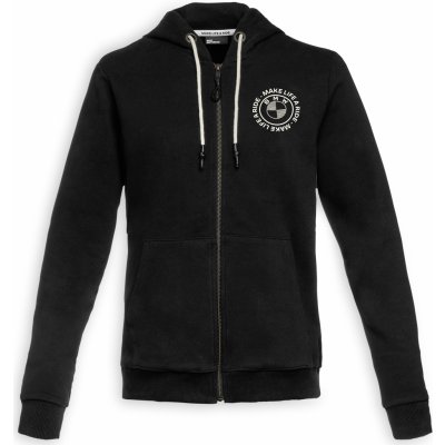 BMW Motorrad dámská mikina na zip BMW Make life a ride černá – Zboží Dáma