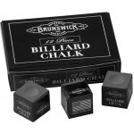 Brunswick Kulečníková křída Charcoal 1 ks – Zboží Dáma