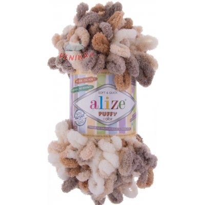 Alize Příze Puffy color Varianta: 5926 – Zboží Mobilmania