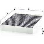 Filtr, vzduch v interiéru MANN-FILTER CUK 28 001 – Hledejceny.cz