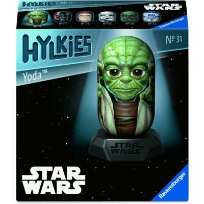 RAVENSBURGER 3D puzzle Hylkies Star Wars Yoda 54 ks – Zbozi.Blesk.cz