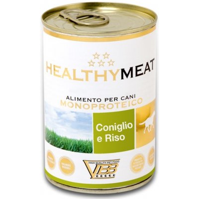 HealthyMeat monoprotein králík a rýže 400 g – Zboží Mobilmania