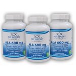 FitSport Nutrition 3x ALA 600 mg Alpha Lipoic Acid + Vitamin B1, B5, B6 120 vege kapslí – Hledejceny.cz