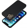 Pouzdro a kryt na mobilní telefon Samsung Forcell SILICONE case Samsung A05S black 598450