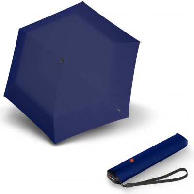 Knirps Ultra US.050 Slim Manual dámský skládací manuální deštník tmavě modrý – Zboží Mobilmania