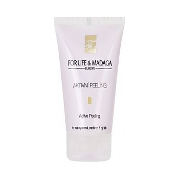 For Life & Madaga For Life aktivní peeling pro zralou, normální, smíšenou a mastnou pleť 50 ml