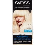 Syoss Lightening Blond 13-5 Intenzivní platinový zesvětlovač Platinum Lightener profesionální barva na vlasy – Hledejceny.cz