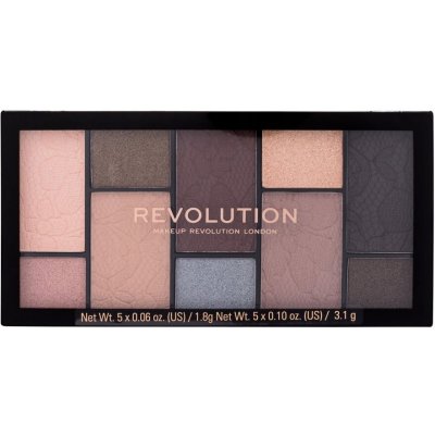 Makeup Revolution Reloaded paletka očních stínů Impulse Smoked 24,5 g – Zboží Dáma