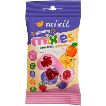 MIXIT Ovocné Mixies přírodní želé bonbony 35 g