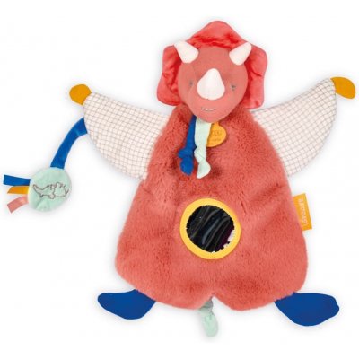 Doudou et Compagnie Plyšový maňásek dinosaurus Lou 25 cm – Zbozi.Blesk.cz