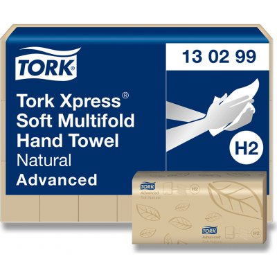 Tork Xpress H2 Natural, dvouvrstvé, 180 ks – Zboží Dáma