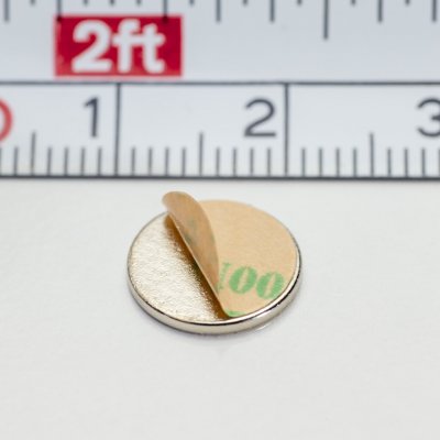 Magsy Neodymový magnet se samolepkou 3M, pr.10x1 mm, tloušťka samolepky 0,06 mm – Hledejceny.cz