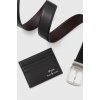 Pásek Ralph Lauren pásek a kožený držák na karty Polo černá 405880721