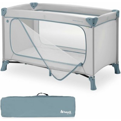 Hauck Cestovní postýlka Dream N Play Plus Dusty Blue – Zboží Dáma