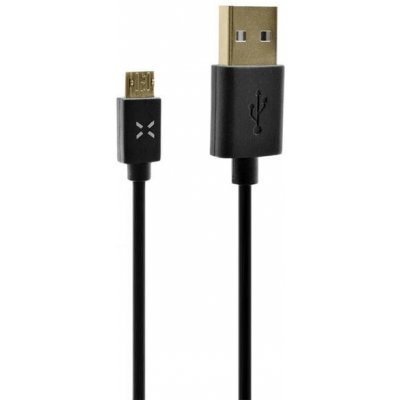 FIXED datový kabel USB/microUSB, 1m, Black FIXD-UM-BK – Zboží Mobilmania