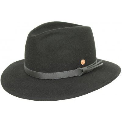 Cestovní nemačkavý voděodolný černý klobouk Mayser Marvin Mayser – Zboží Dáma