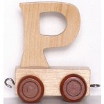 Small Foot Dřevěný vagónek abeceda písmeno P – Sleviste.cz