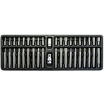 HONITON Sada zástrčných hlavic XZN, TRX, IMBUS 3/8” a 1/2” 40 dílů, plastové plato A – Zboží Mobilmania