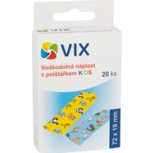 VIX Voděodolná náplast s polštářkem Kids 20 ks