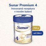Sunar Premium 4 HMO batolecí mléko 700 g – Hledejceny.cz