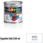 Alkyton Hladký lesk 0,75 l signální bílá