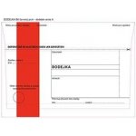 Krpa Obálky B6 s dodejkou - s červeným pruhem / 1000 ks 33540 – Zboží Živě