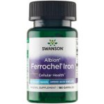 Swanson Chelated Ferrochel Iron 18 mg 180 kapslí – Hledejceny.cz