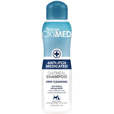 TropiClean OxyMed šampon proti svědění 3 x 355 ml – Zboží Dáma