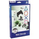 Curepink | Samolepky na zeď Playstation: 4 listy - 22 samolepek (balení 26 x 15 x 3 cm) [PP6581PS] – Zboží Dáma