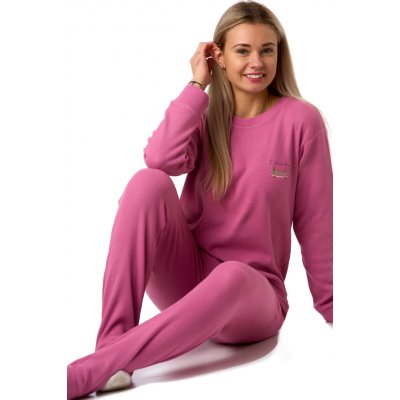 Dámské pyžamo magenta TERMO hřejivé a měkké 1B2365 růžová S – Zboží Mobilmania