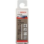 Sada 10ks kobaltových vrtáků do kovu Bosch HSS-Co, DIN 338 - 3 x 33 / 61 mm, spirálový, válcovaný (2 608 585 876) – Hledejceny.cz