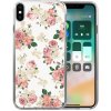 Pouzdro a kryt na mobilní telefon Apple PROTEMIO 9272 MY ART obal Apple iPhone X / XS PINK ROSES (016) (021)