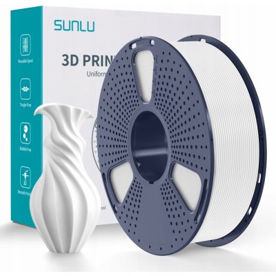 Sunlu PLA 1,75 mm 1 kg bílá – Sleviste.cz