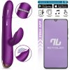Vibrátor InToYou App Series Sendel Up&Down Beads Ring & Pulsation App Purple