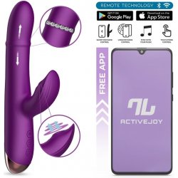 InToYou App Series Sendel Up&Down Beads Ring & Pulsation App Purple