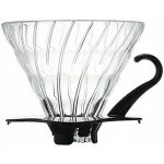 Hario Dripper V60-02 Glass Black – Zboží Dáma