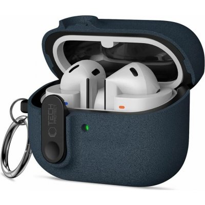 TECH-PROTECT SLIM HOOK pouzdro Samsung Galaxy Buds 3 / 3 FE / 3 Pro, modré plyšové 5906302352777 – Hledejceny.cz
