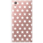 Pouzdro iSaprio - Stars Pattern Sony Xperia L1 bílé – Zbozi.Blesk.cz