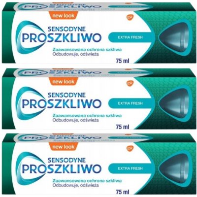 Sensodyne Pro Sklo Extra Fresh Pasta 75 ml x3 – Zbozi.Blesk.cz