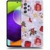 Pouzdro a kryt na mobilní telefon Samsung Picasee silikonové Samsung Galaxy A52 5G Christmas čiré