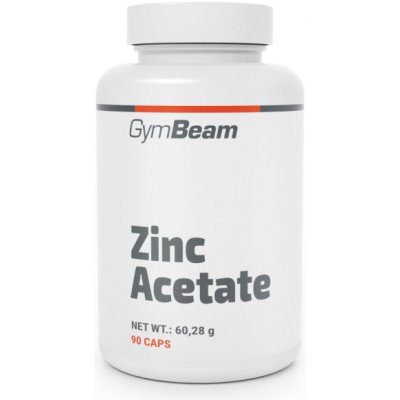GymBeam Zinek acetát 90 kapslí – Hledejceny.cz