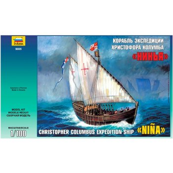 Zvezda Caravel Nina 9005 1:100