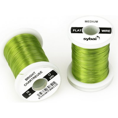 Sybai Drátek Flat Colour Wire Medium Bright Chartreuse – Hledejceny.cz