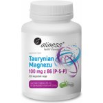 Aliness Magnesium Taurate 100 mg with B6 (P-5-P) 100 kapslí – Hledejceny.cz