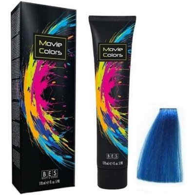 Bes Movie Colors bezoxidační barva Blue modrá 170 ml – Zboží Mobilmania