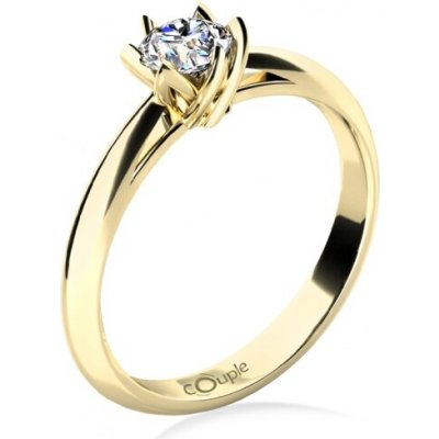 Couple Zásnubní prsten Lucille žluté zlato s laboratorním diamantem 585 68 1 4239.0Z00.0.55.LEVS.000 – Zboží Mobilmania