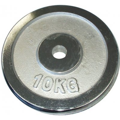 CorbySport Kotouč chrom 10 kg 30 mm