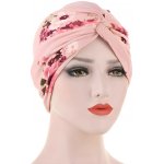 Harahu Turbanová čepice SI-6678 Růžová – Hledejceny.cz